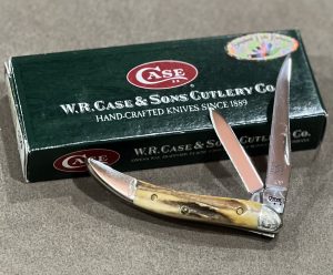 Case XX 2008 Prime Stag Embellished 2 Blade Tiny Toothpick