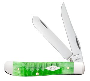 Bright Green Bone Mini Trapper